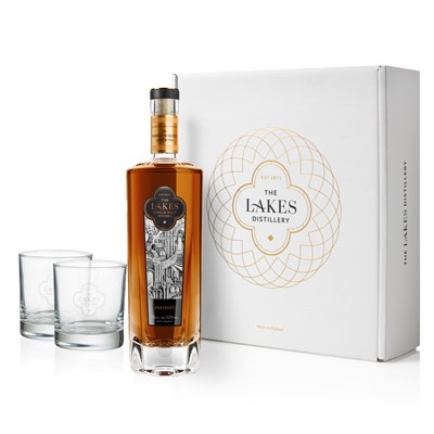 The Lakes Whiskymakers Edition Infinity Single Malt Whisky Gift Pack With Glasses